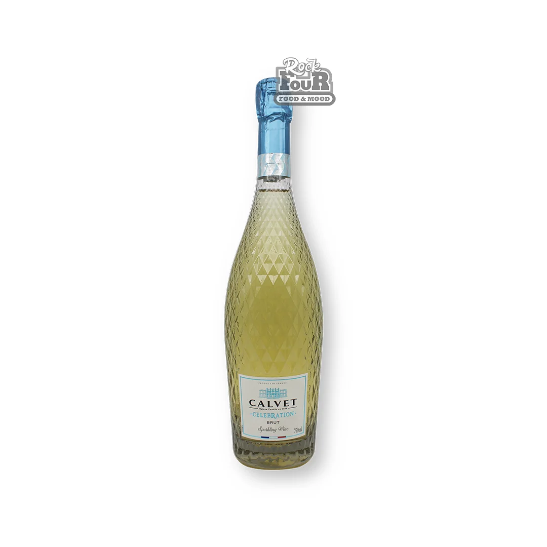 Sparkling wine "Calvet Brut" white, dry 750ml